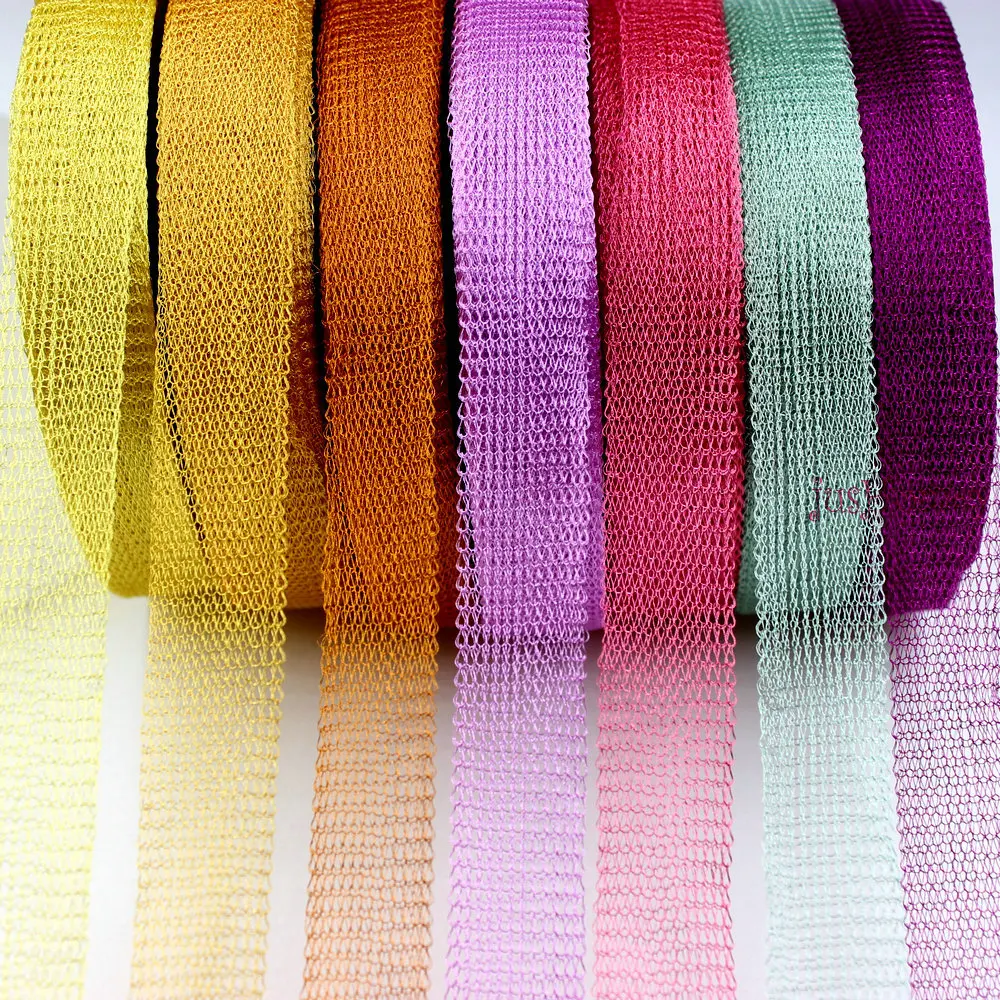 1 Meter/lot 2.0cm width flexible copper wire mesh for Choker Necklace making,Earring accessories Jewelry Findings 14colors