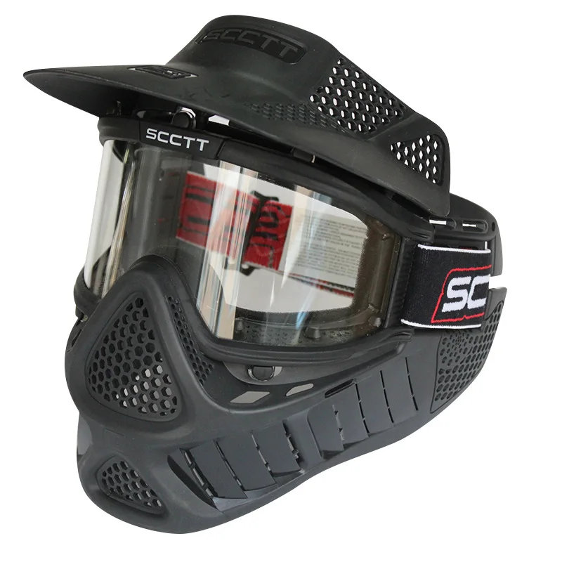 Paintball mask live action CS field equipment paintball mask SCCTT chicken shooting tactical mask