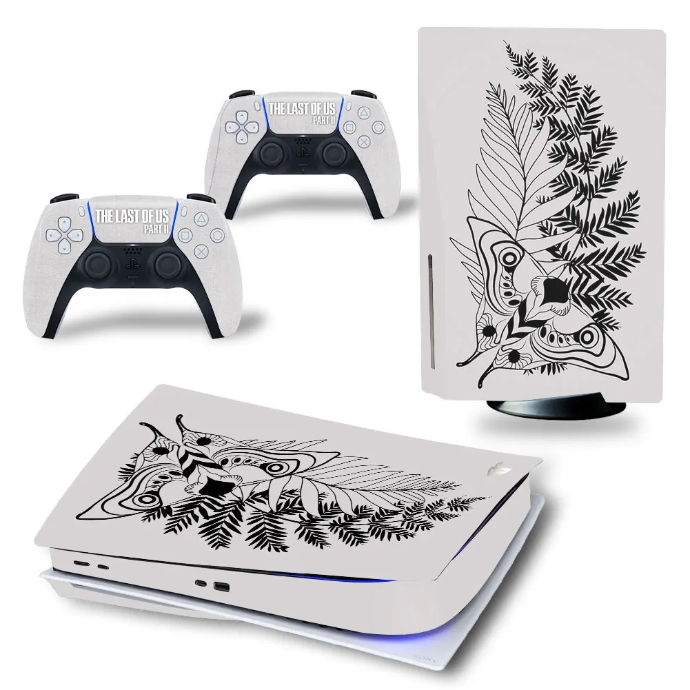 PS5 Skin Sticker Decal Cover for PlayStation 5 Console and 2 Controllers PS5 Vinyl Sticker PS5 Digital skin last