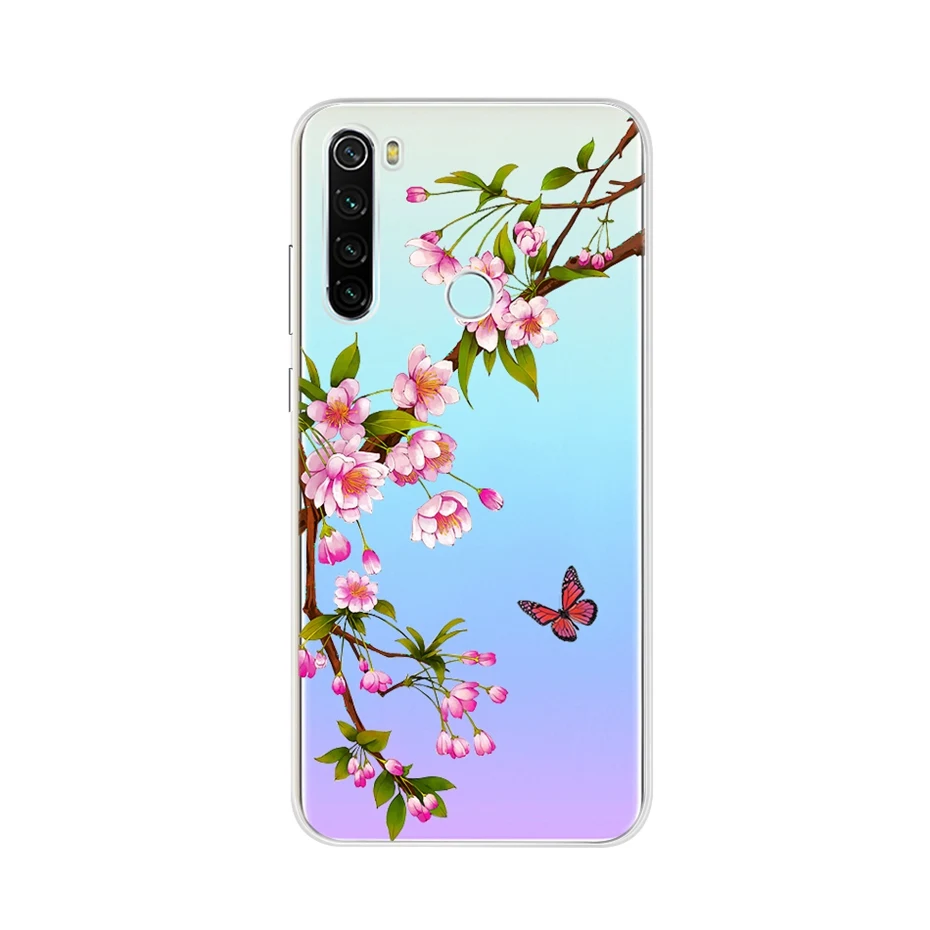 For Xiaomi Redmi Note 8T Silicone Soft TPU Back Cover Phone Case For Redmi Note8T 8 T Note8 2021 Redmi Note 8 Pro Cases Funda