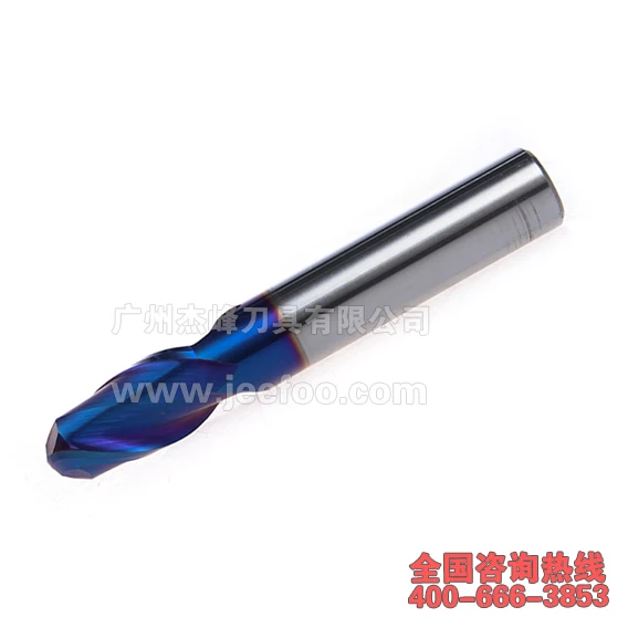 Milling Cutter Endmill Metal Cutter HRC65 2 Flute Alloy Carbide Ball nose End Mill 4mm 6mm 8mm 10mm 12mm Ballnose R0.5 R1.0