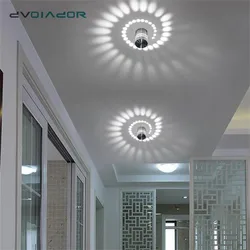 LED Downlight Ceiling Surface Mount LED Light Modern KTV Bar Party Light RGB Spot light for Corridor Living Room Light Fixture