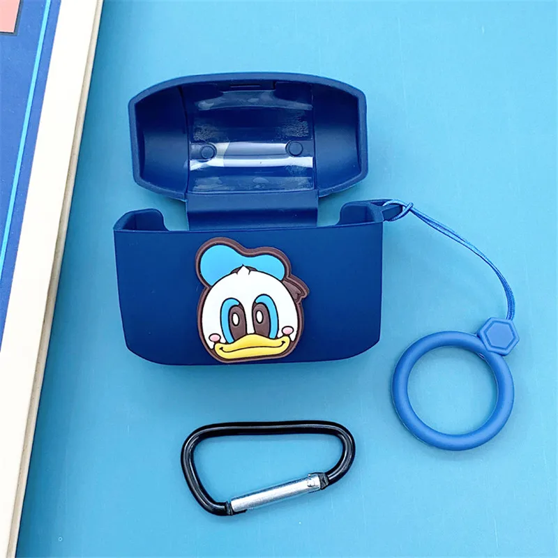 الكرتون ديزني حقيبة سماعة الاذن ل جبرا النخبة 65t سيليكون سماعة لاسلكية تعمل بالبلوتوث سماعة واقية غطاء ل جبرا مع هوك