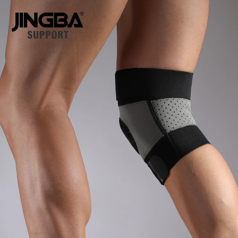 JINGBA SUPPORT Rodillera Deportivava Adjustable knee Pads Knee Brace Support Belt Knee Protector Volleyball Basketball Kneecap