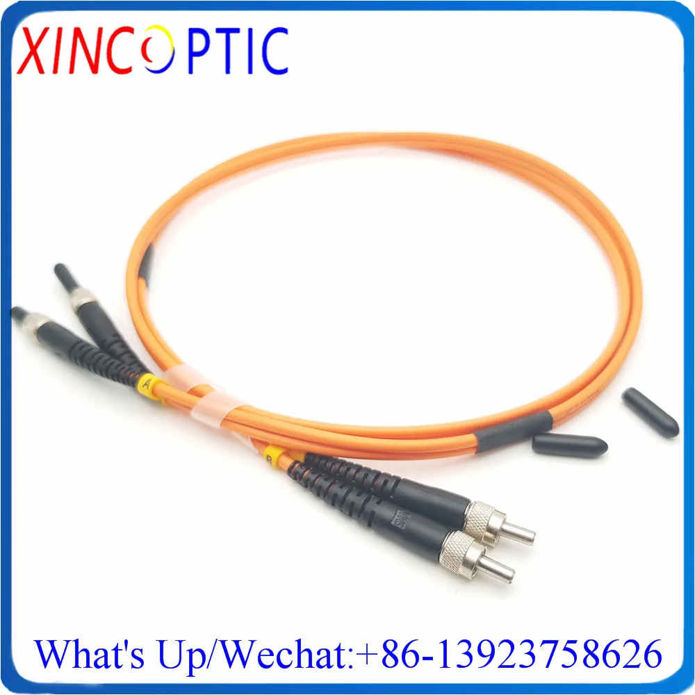 

MM 50/125 62.5/125 OM1 OM2 DX,3M,LSZH,SMA905-SMA/SC 2C Metal/Ceramic Ferrule 3.0mm SMA Multimode Fiber Optic Patch Cord Cable