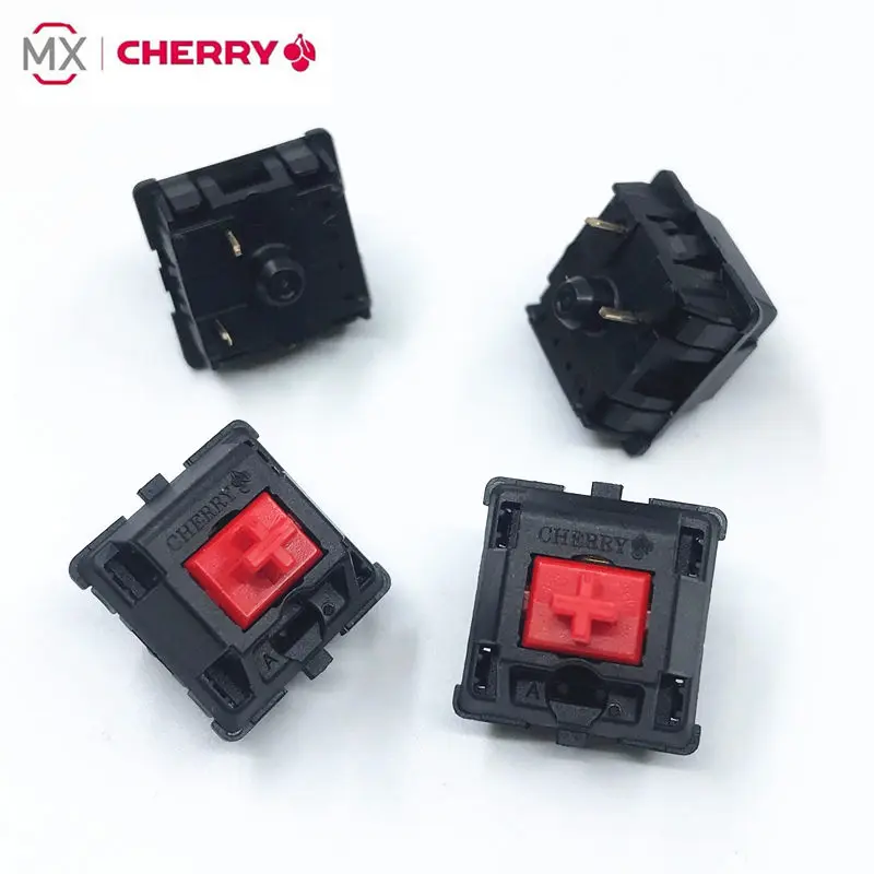 Nuovo interruttore per tastiera meccanica Cherry MX originale argento rosso nero blu marrone grigio interruttore albero asse interruttore a 3 pin Cherry Axis