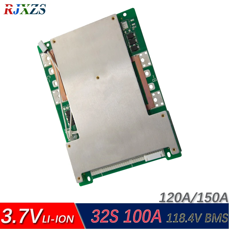 

32S 100A Lithium Ion Lipo Polymer BMS/PCM/PCB Battery Protection Board For 32 Pack 18650 Li-ion Cell W/ Balance W/Temp