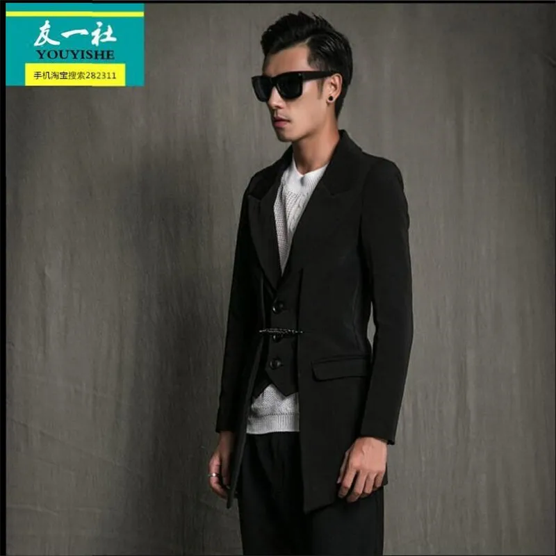 

2020 Spring and Autumn new style design male copy two-piece suit jacket fashionable slim coat