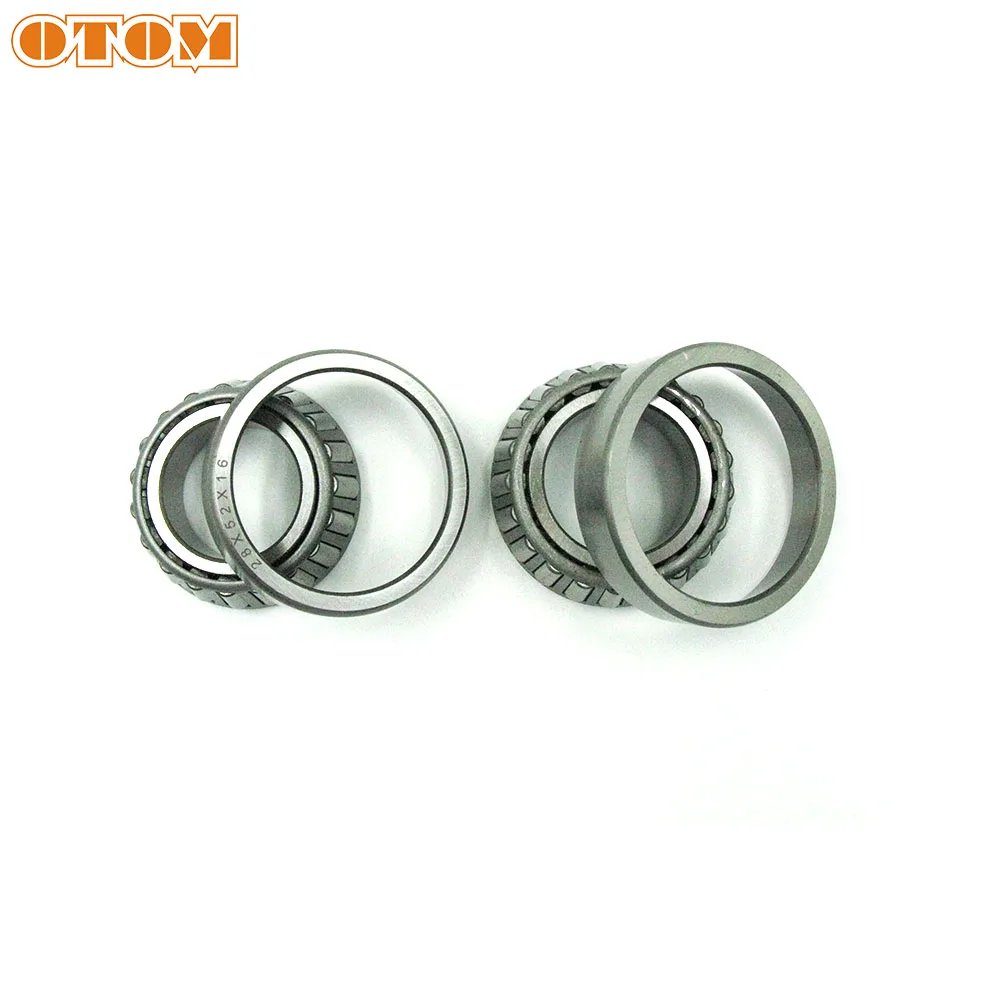 OTOM Motorcycle Steering Tapered Roller Bearing Kit For SUZUKI RMZ250 04-17 RMZ450 08-18 RMX450 10-11 Motocross Enduro Dirt Bike