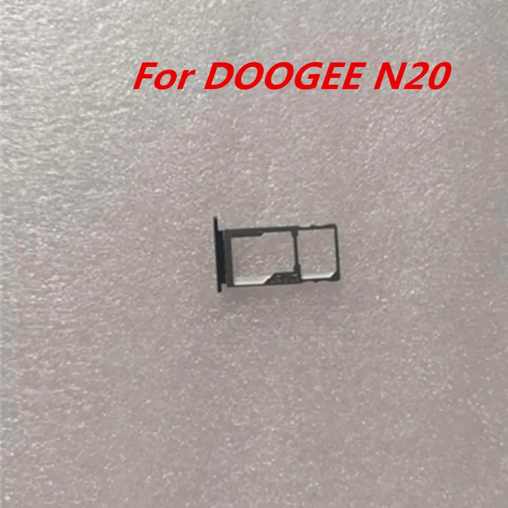 Novo original para doogee n20 suporte de cartão sim, slot de camada tf para telefone celular doogee n20