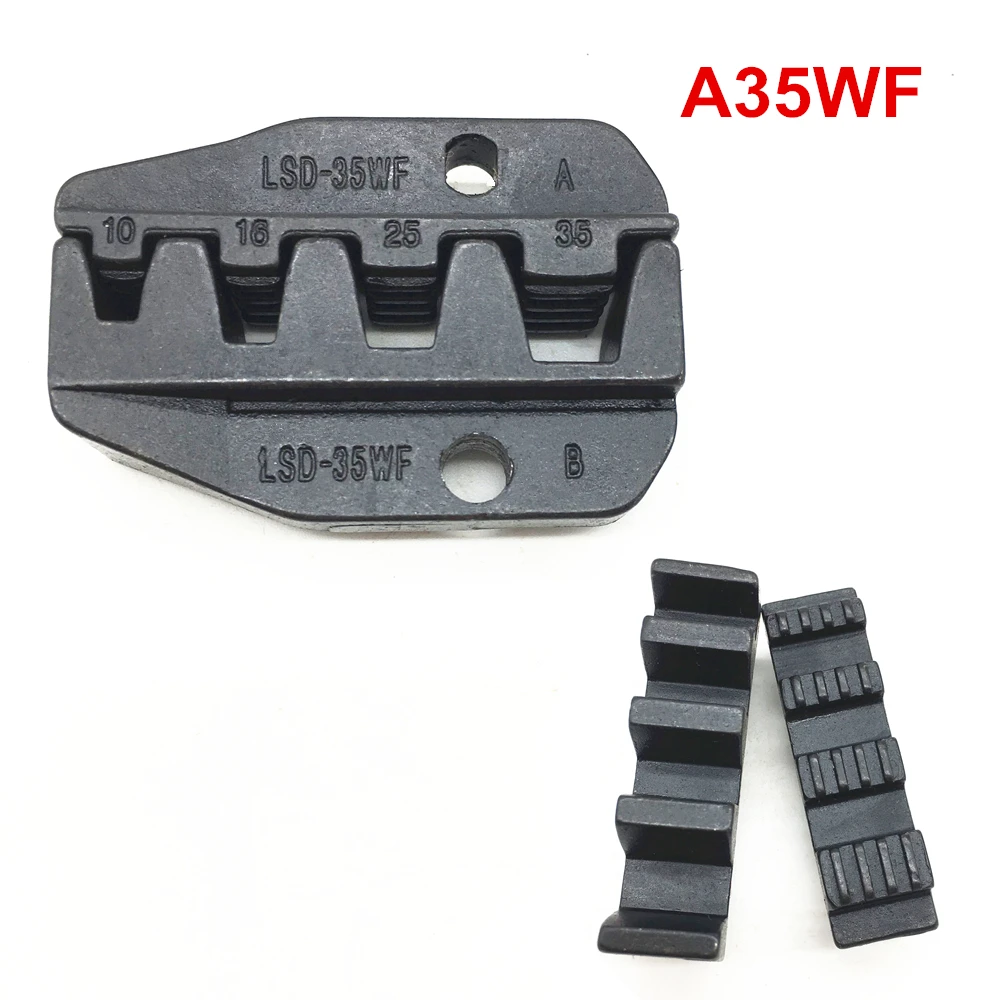 Crimping die sets A35WF for wire sleeves cable ferrule 8-2AWG 10-35mm2