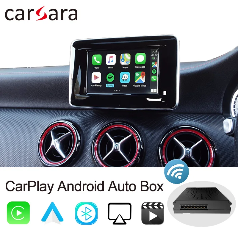 

WiFi CarPlay Dongle for Mercedes Benz NTG4.5 OS Upgrade Class A B C E CLA GLA GLK ML SLK W166 W176 W204 W212 W246 W207 C117 X204