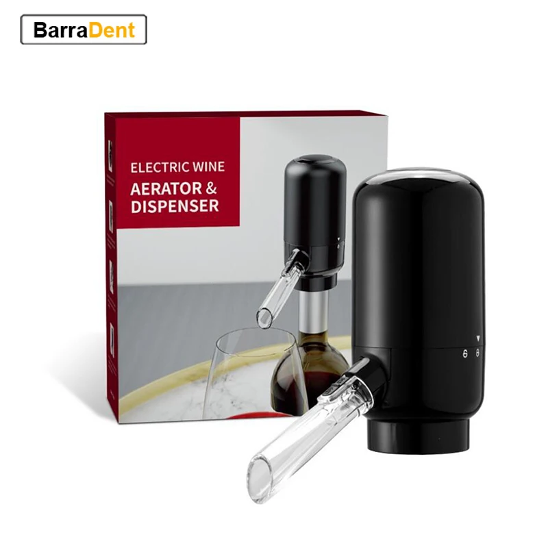 Automatic Electric Wine Pourer Decanter Portable ABS Smart Aerator Dispenser Pump USB Rechargeable Accessory Home Wine Tool