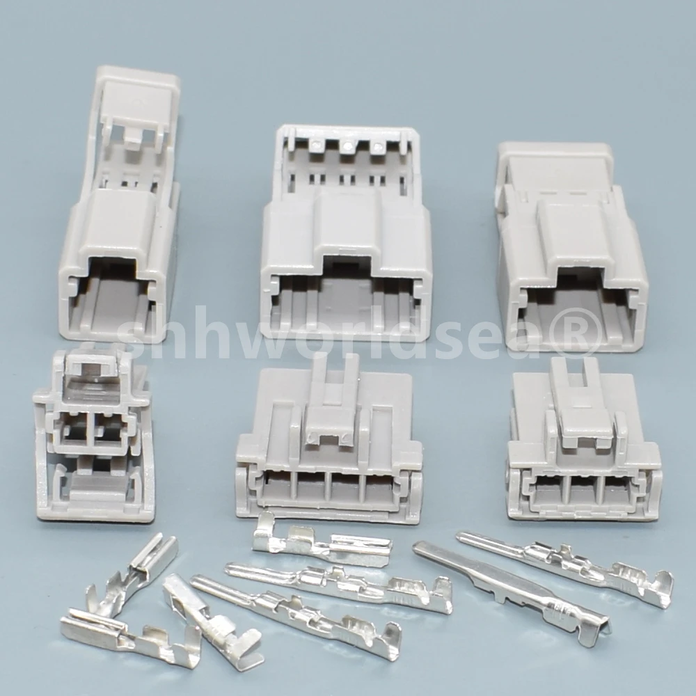 Shhworldsea 2 ، 3,4Pin 6098-0240 6098-0239 ذكر أنثى موصل السيارات للسيارة لنيسان هوندا قفل صندوق السيارة التوصيل #5