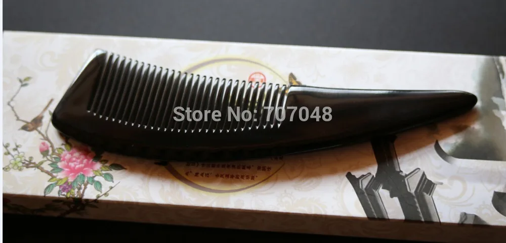 hotsale product high quality natural buffalo horn hair comb /hair brushes/