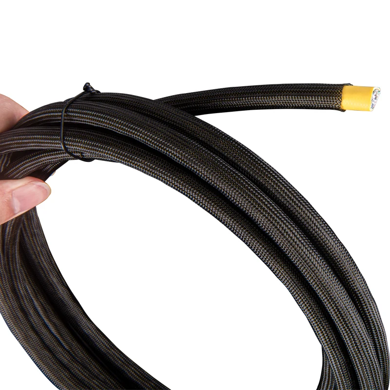 40G CAT8 PRE-TERMINATED CABLE CAT7 10G PRE-ASSEMBLED WITH FIELD CONNECTORS LSZH JACKET+NYLON BRAID