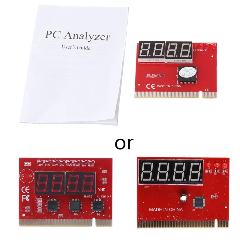 Neue Computer PCI POST Karte Motherboard LED 4-Digit Diagnostic Test PC Analyzer