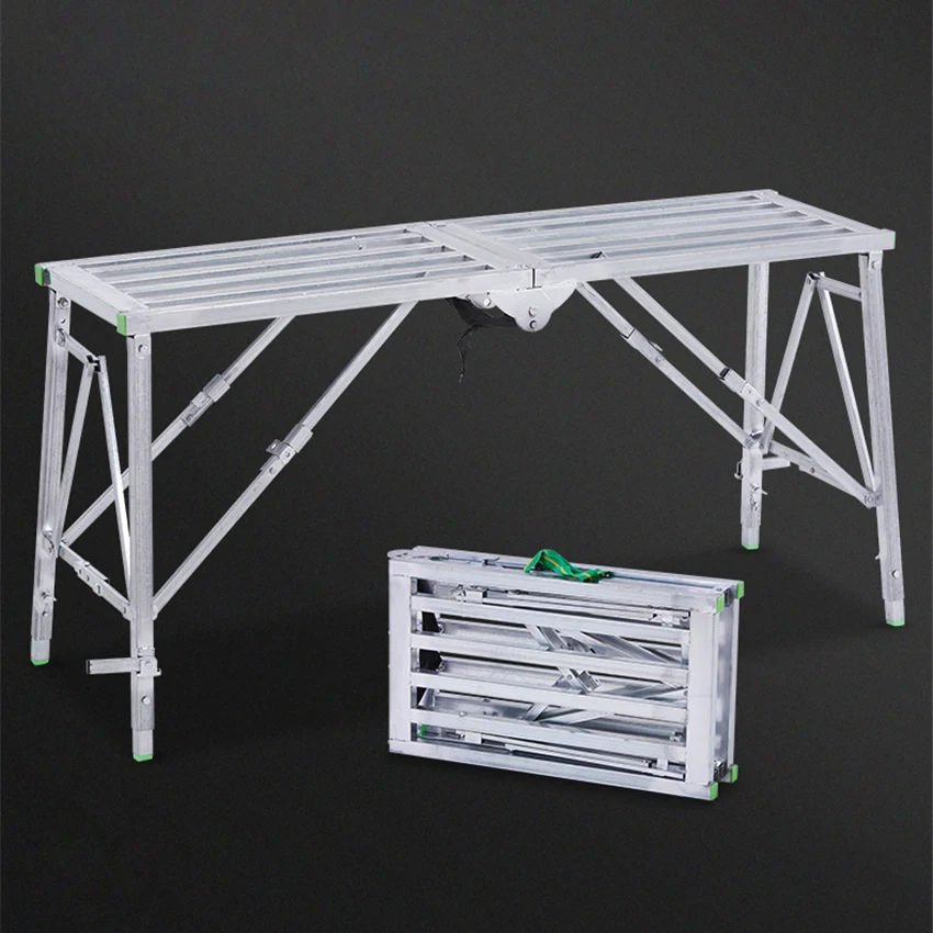 Multifunctional Folding Horse Stool Thickening Scaffolding Lifting Platform Construction Engineering Ladder Scaffolding Ladders