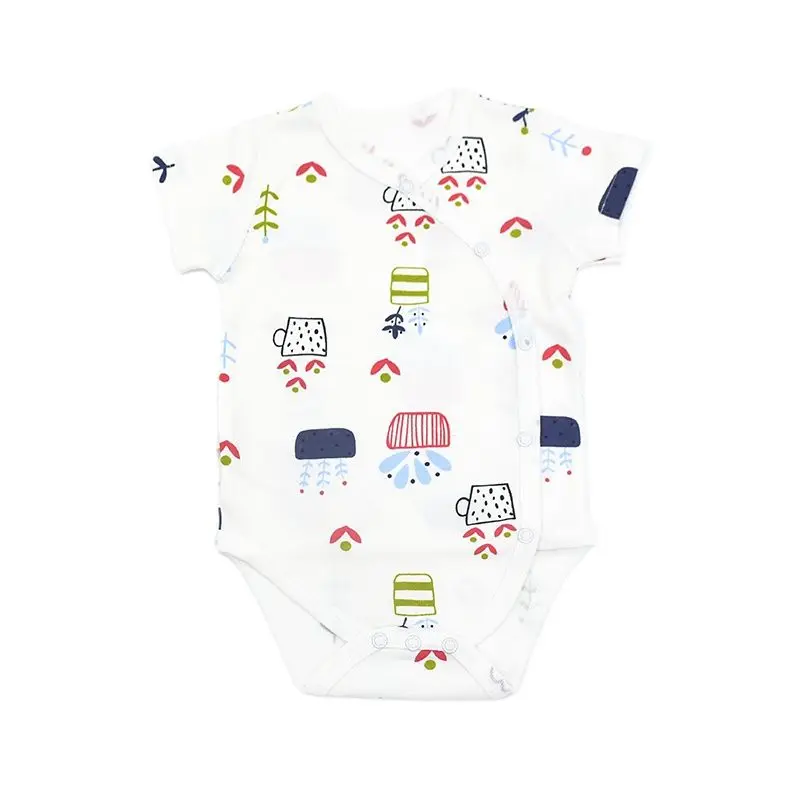 Baby Boys Clothes Cotton Summer Cute Short Sleeve 0-24 Month Unisex Infantil Girls Bodysuits Newborn Clothing New
