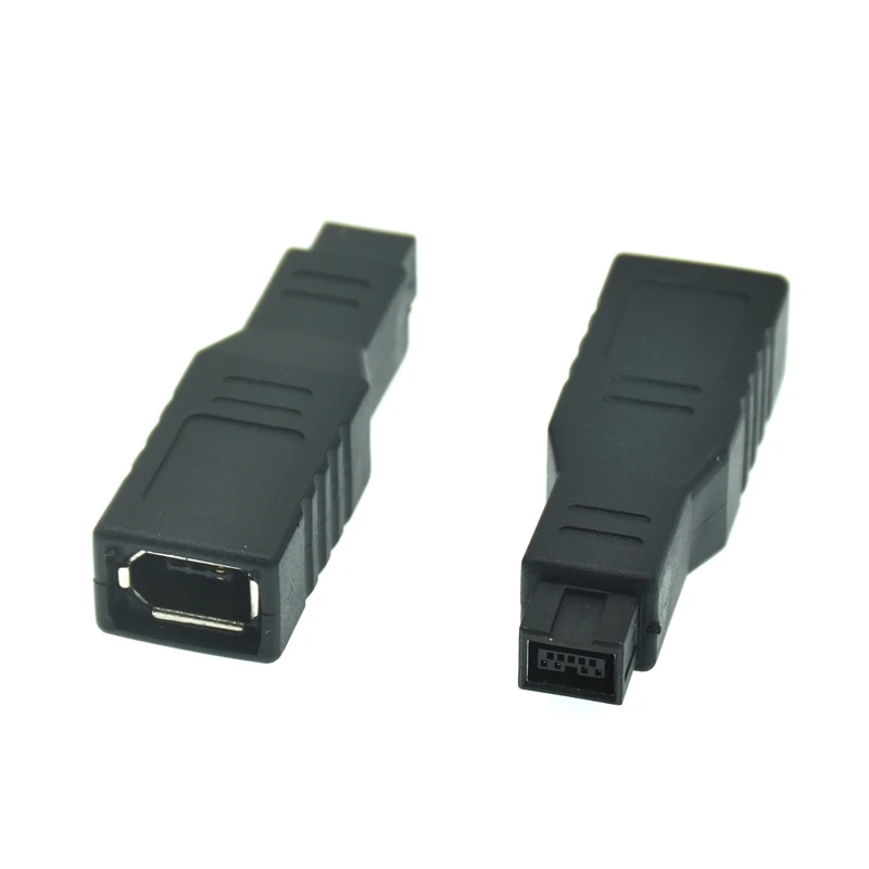 IEEE 1394 IEEE1394 6PIN Female to 1394b 9PIN male firewire 400 TO 800 adapter