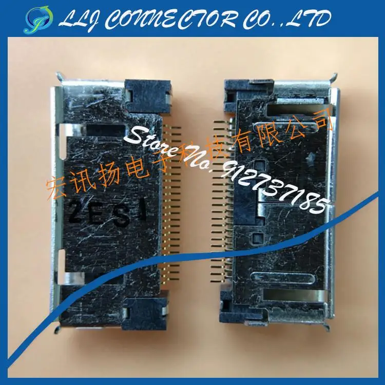 20 pçs/lote ST60-24P(50) 0.5mm pernas largura 24pin conector 100% novo e original