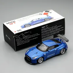 MINIGT 1:64 96 GTR R35 pandem Collectible Rocket Rabbit modified metal car model