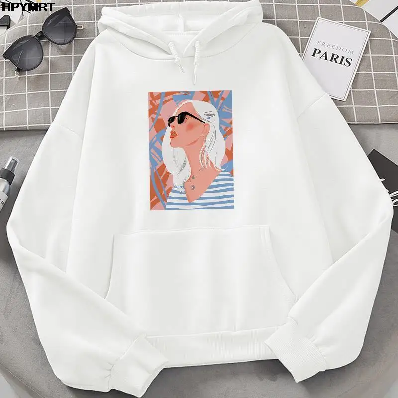 

Hipster Hoodie Long Sleeve Hoodies Women Print Sweatshirts Sudaderas Con Capucha Moletom Feminino Sweetshirts Pocket hoodie