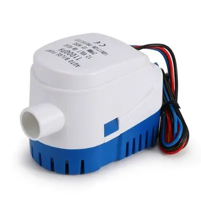 NEW Oversea 1100GPH Boat 12V Marine Automatic Submersible Bilge Water Pump Fully Auto Float Switch Internal