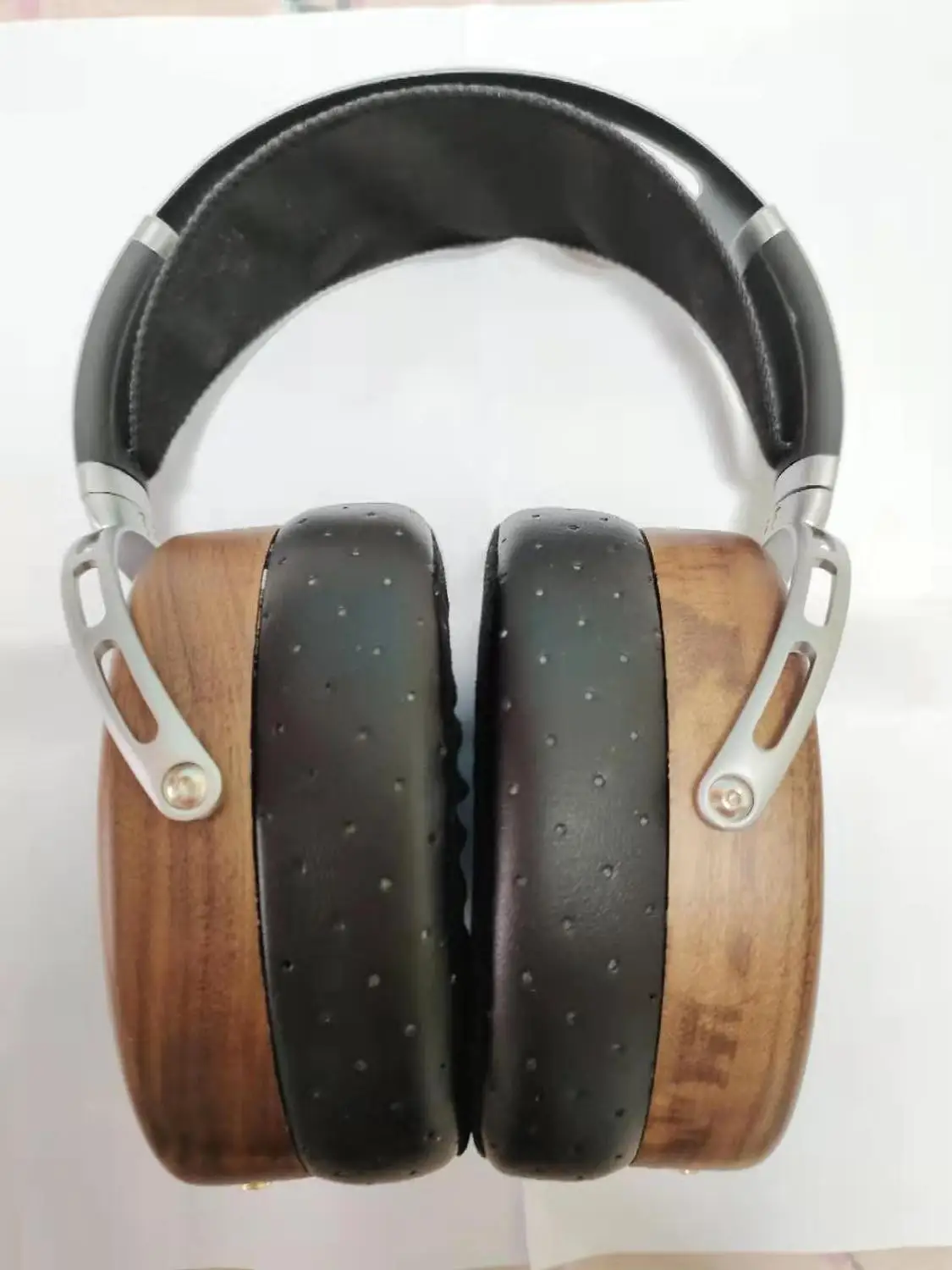 50mm Headphone Housing Wood For 52mm 53mm Headset Diy Over Earphone Case With 3.5mm Audio Cable High-end New 1pc