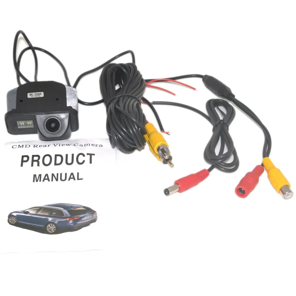 Car Dynamic Trajectory Reverse Backup Rear View Camera For Toyota Corolla Auris Avensis T25 T27 Vehicle Tracks Parking Camera