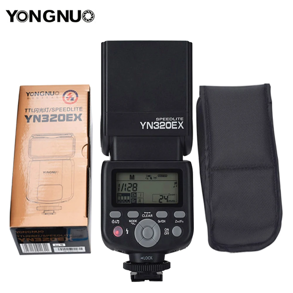 Yongnuo YN320EX TTL HSS Flash 1/8000s GN31 2.4G Wireless Camera Speedlite for Sony A9 A7 II III A6500 A6400 A6300 A6000