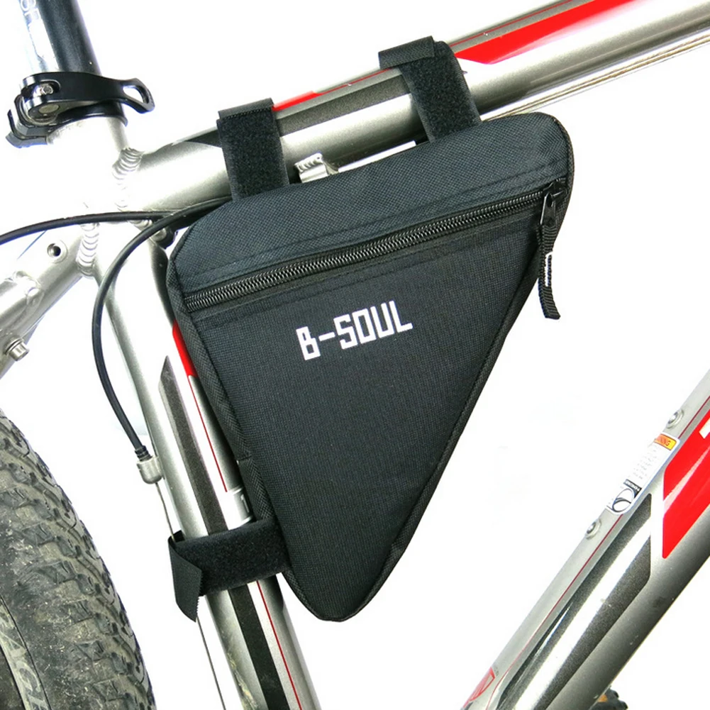 Triângulo à prova dwaterproof água ciclismo sacos de bicicleta frente tubo quadro saco montanha bicicleta triângulo bolsa quadro titular sela saco