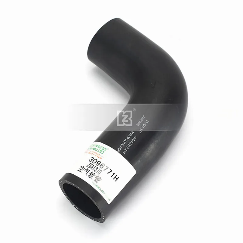 For Excavator Parts Hitachi ZX70 Air Hose Z0004F/3096771H Supercharger Rubber Air Intake Hose