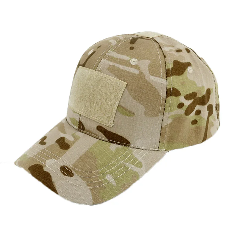 Gorra de béisbol con estampado de camuflaje para hombre, gorro táctico con Cierre trasero, 13 colores