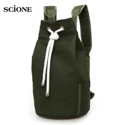 Männer Sporttasche Rucksack Eimer Sport Basketball Taschen Für Frauen Fitness Leinwand Rucksuck Sac De Sport Mochila XA718WA