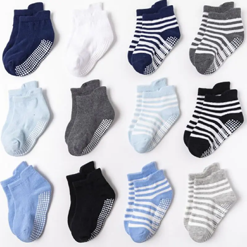 Non-slip dispensing children socks hosiery for spring, summer, autumn boy baby boys cotton socks ship Kids socks