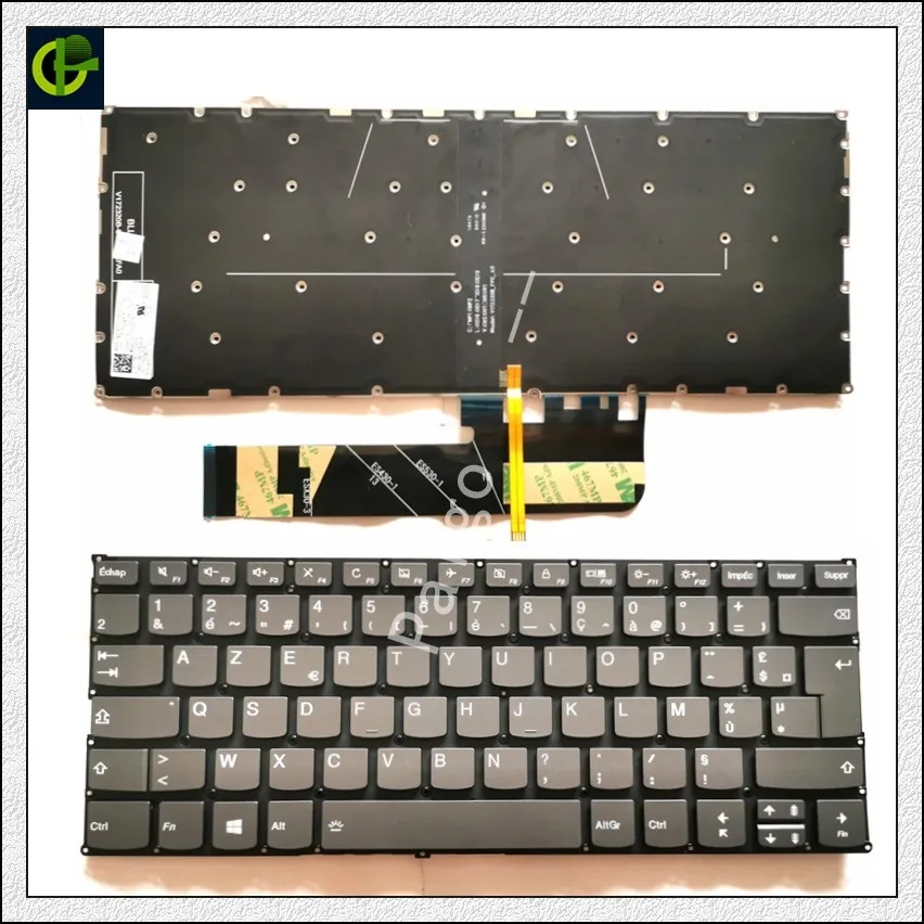 

French Azerty Backlit Keyboard for Lenovo YOGA 730-13 730-13IKB 730-13IWL 730-15IKB 730-15IWL Belgian FR BE