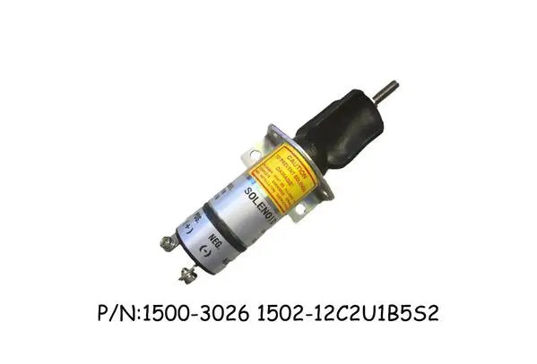 

Diesel Stop Solenoid 1502-12C2U1B5S2 Fit for Woodward 12V