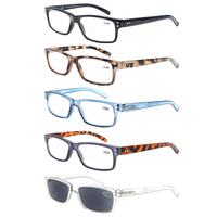 Reading Glasses for Men Women Square Design Frame Hign Quality Readers Eyeglasses Spring Hinge Sunglasses Reading +1.0~+4.0
