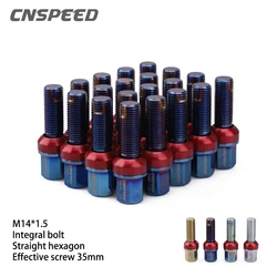 20pcs/Set Spherical Cover Wheel Bolts M14*1.5 Lug Nuts With sleeve positioning pin and lubricant