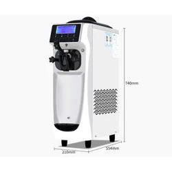 Soft Ice Cream Making Machine Ice Cream Cone Vending Ice Cream Machine Soft Serve Milk Fruit Ice Cream Maker