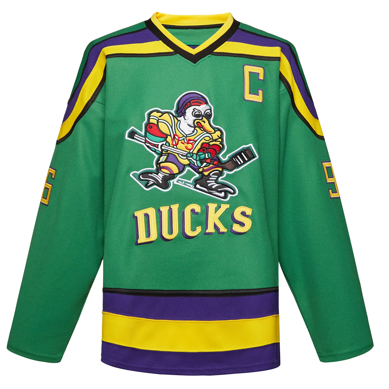 HAN DUCK Embroidery hockey jersey street shirt #96 CONWAY #99 BANKS