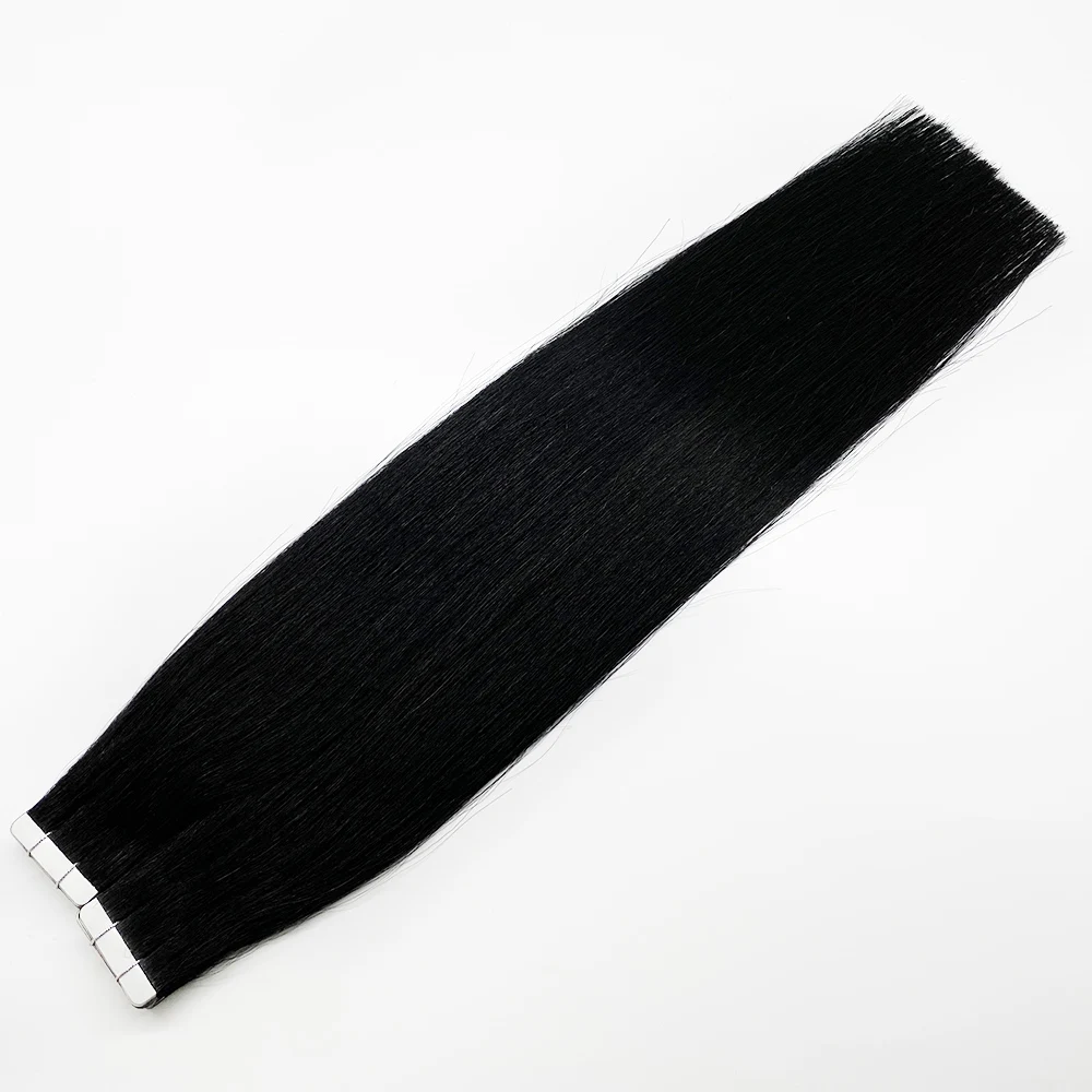 

Kayla 2.5g/pc 14"-24'' Tape In Human Hair Extension Adhesive Remy Straight Skin Weft Natural Black Brown Blonde