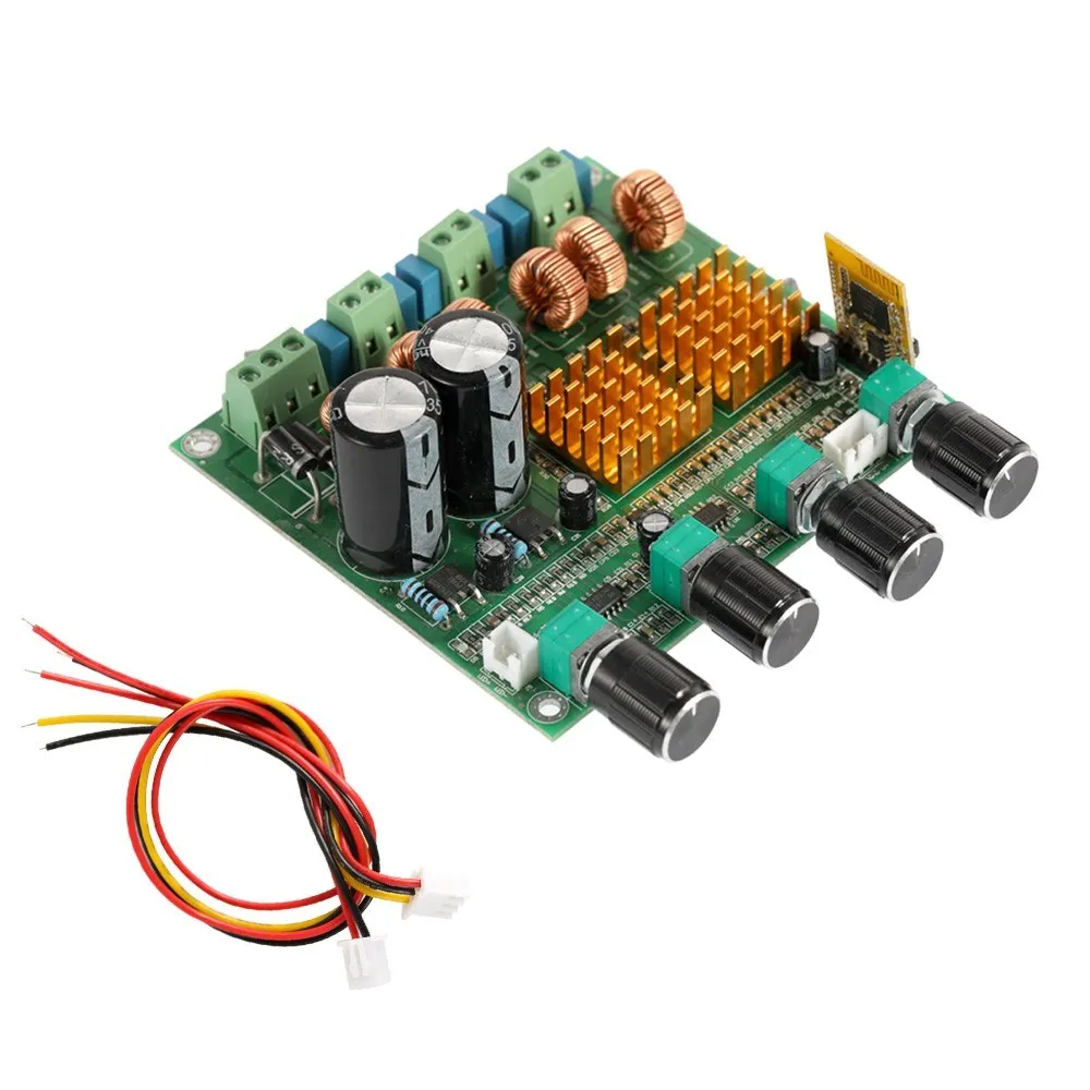 

BT 4.2 Digital 2.1 Class D HIFI Power Amplifier Board Supper Bass Module