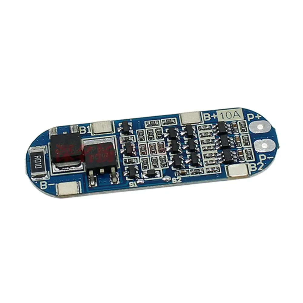 3 strings 11.1V 12V 12.6V lithium battery protection board over discharge short circuit function 10A current limit