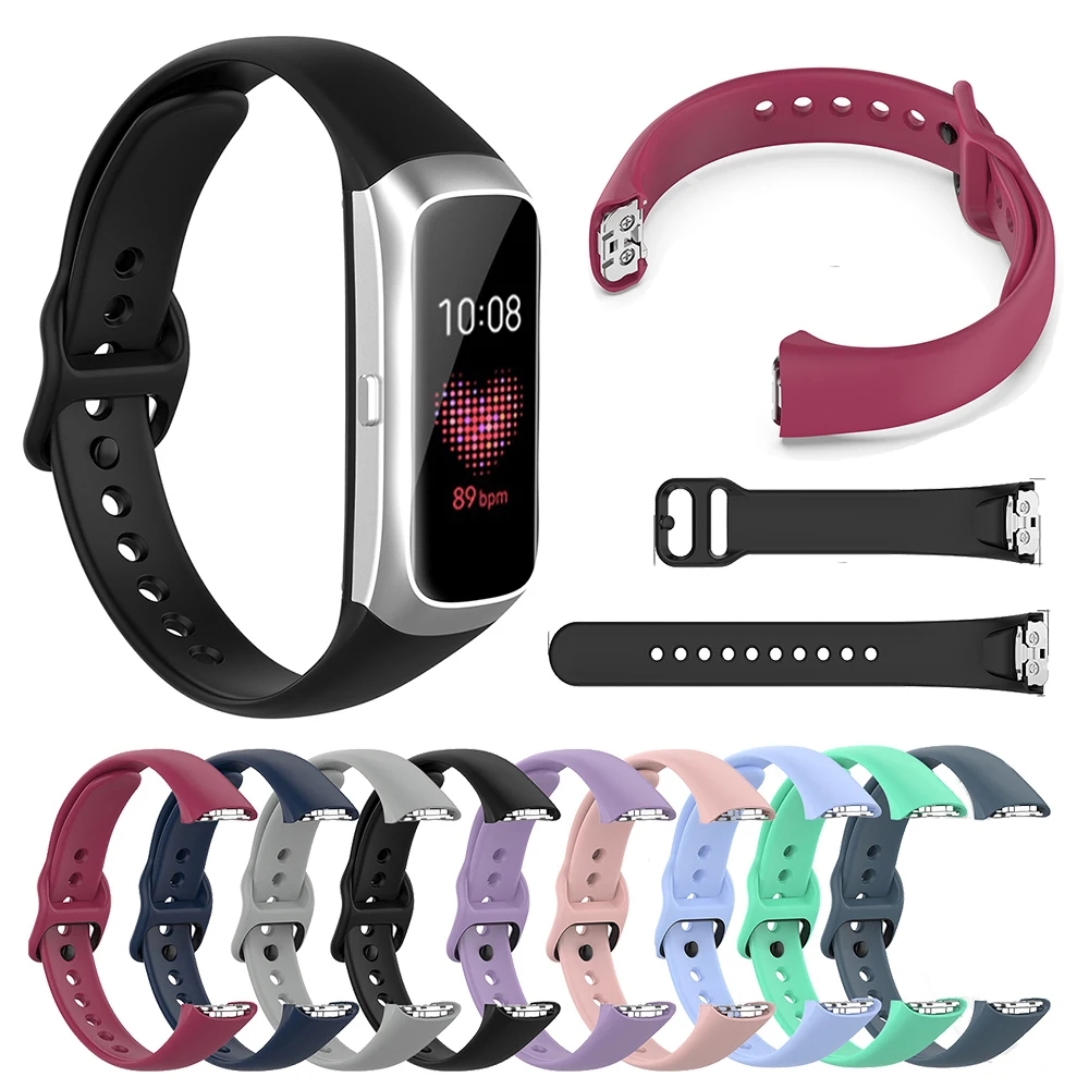 Silicone Wrist Strap for Samsung Galaxy Fit SM-R370 Bracelet Wristband Smart Watch Band