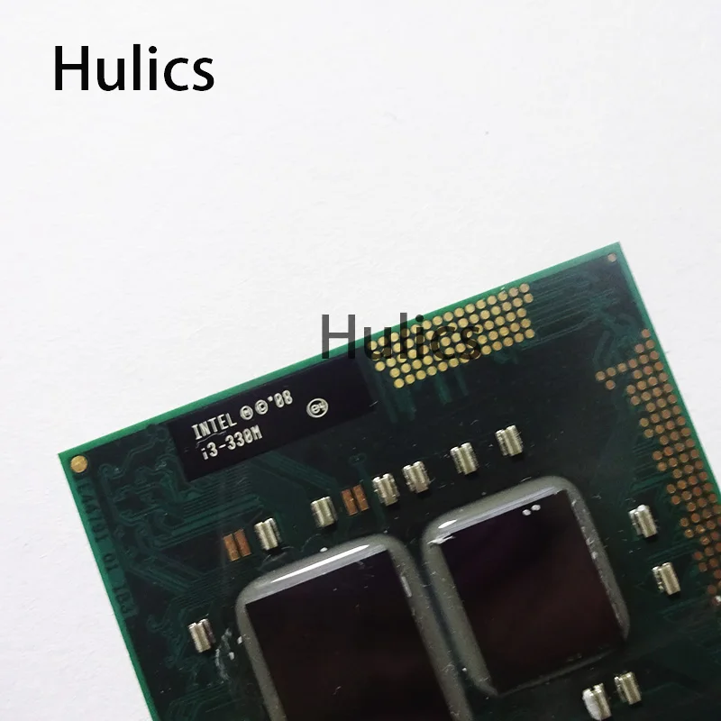 Hulics Used Intel Core I3-330M I3 330M SLBMD SLBVT 2.1 GHz Dual-Core Quad-Thread CPU Processor 3M 35W Socket G1 / RPGA988A