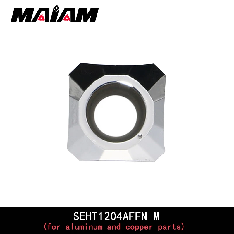 SEHT1204 SEHT1204AFFN  SEHT1204AFFN-M inserts carbide cnc milling cutter insert for milling Special for aluminum and copper