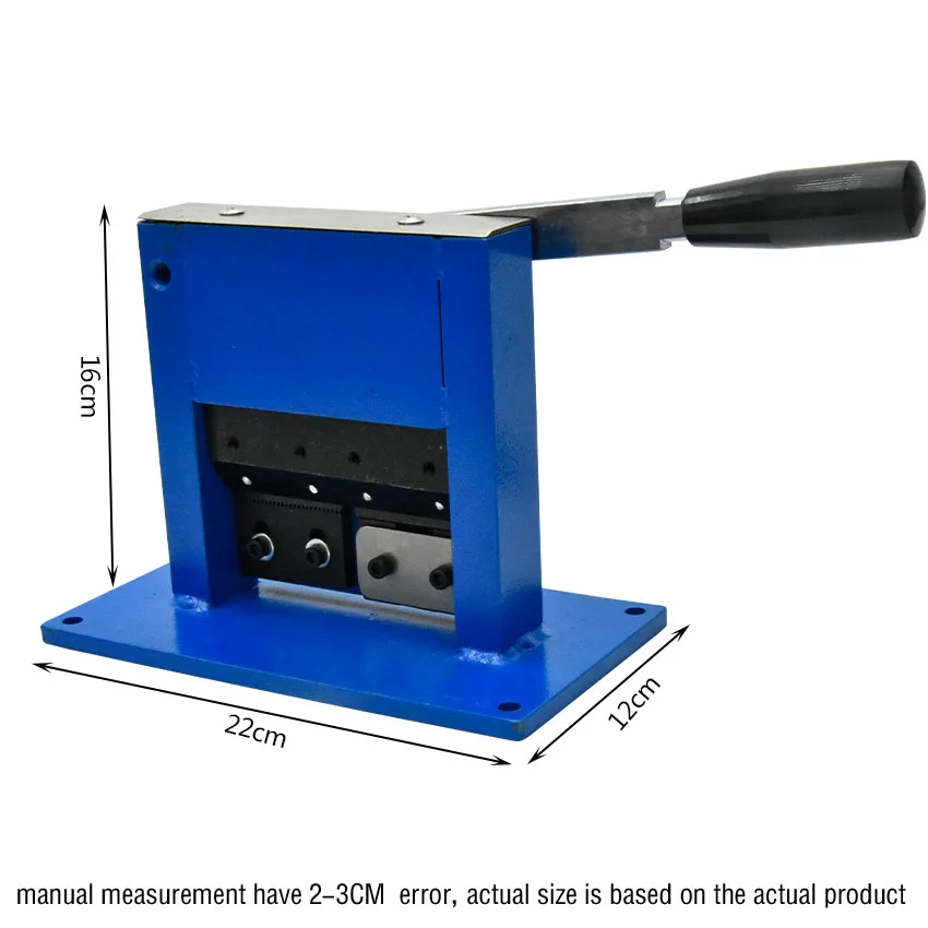 Imagem -05 - Máquina de Vedação de Tubo de Alumínio Laminado Selador de Tubo de Pasta Dentária Máquina de Vedação de Mangueira de Metal Friso Manual com Códigos de Data