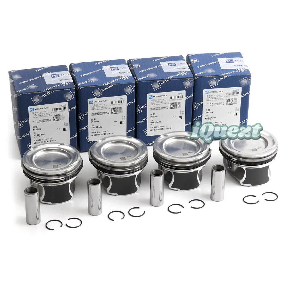 

Pistons Rings Set KS STD A2700302017 for Mercedes-Benz W176 A250 CLA250 GLA250 2.0L L4 1991CC Turbocharged M270.920 Engine